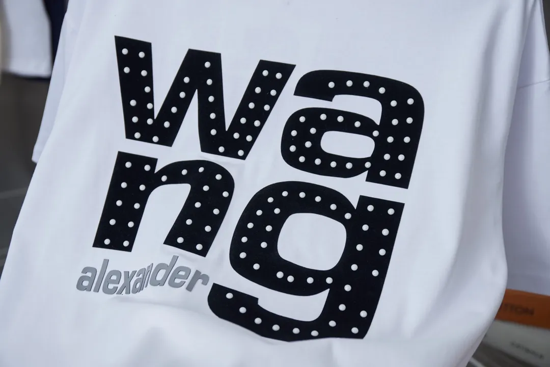 Alexarderwang 25SS New Arrival 100% 32 1X 1 ➕ ➕ ：Black/White Size：S/M/L/XL